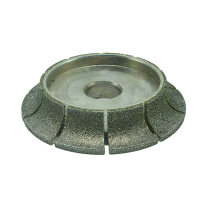 Silver 40mm Dry Use เพชร Grinding Wheel Disc Slotting